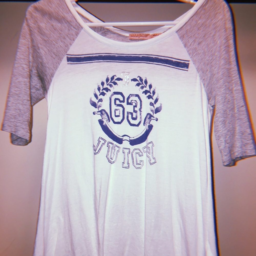 NWOT juicy couture half sleeve top